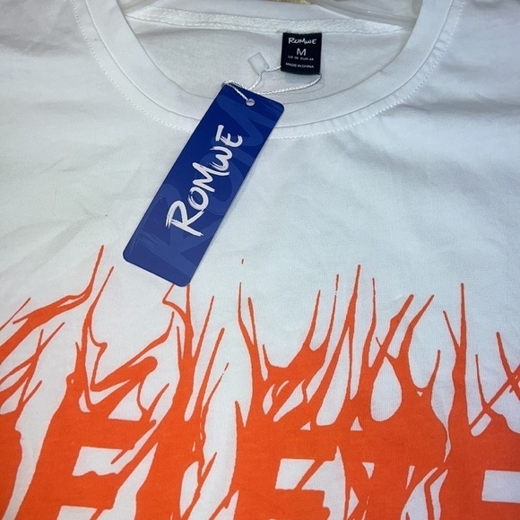 White Rome T-Shirt Size M - Picture 4 of 4